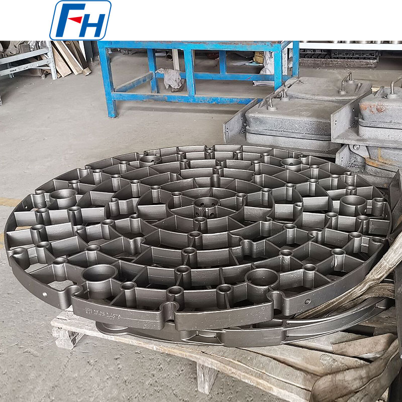 Heat-Resistant Steel Furnace Base Tray para sa Heavy-Duty Heat Treatment | FH®