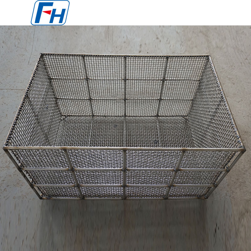 Heat-resistant Steel Charging Material Basket na may Proseso ng Welding para sa Heat-treatment Furnances | FH®
