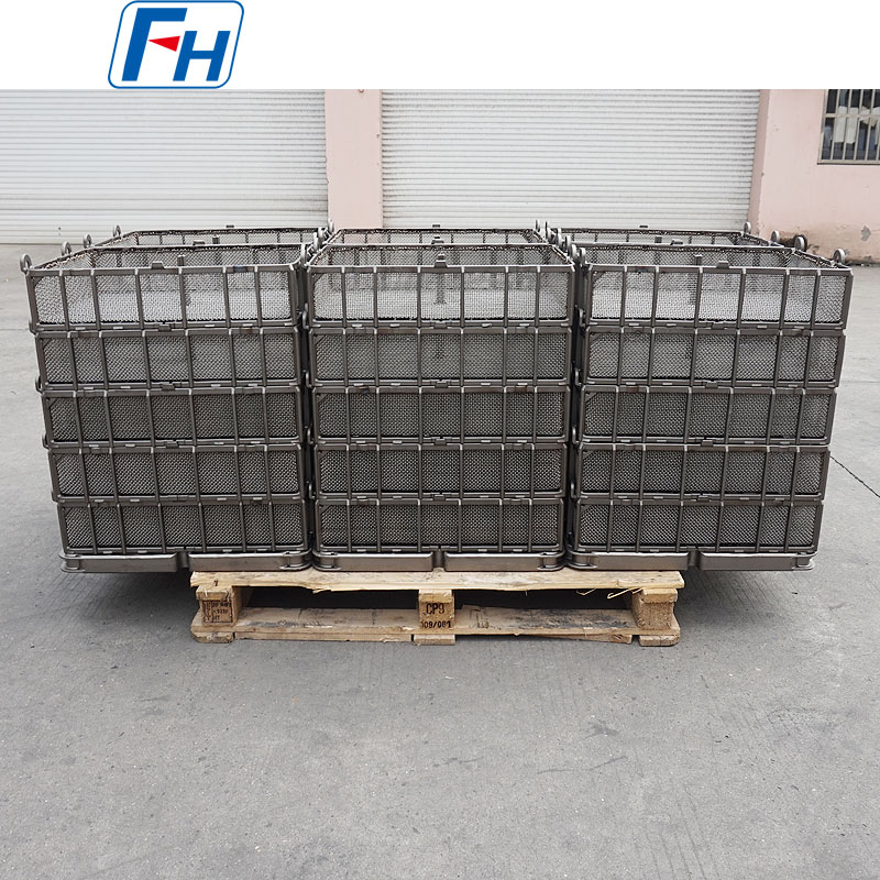 Austenitic Stainless Steel 2520 Heat Treatment Basket at Frame para sa Paggawa ng Electronics | FH®