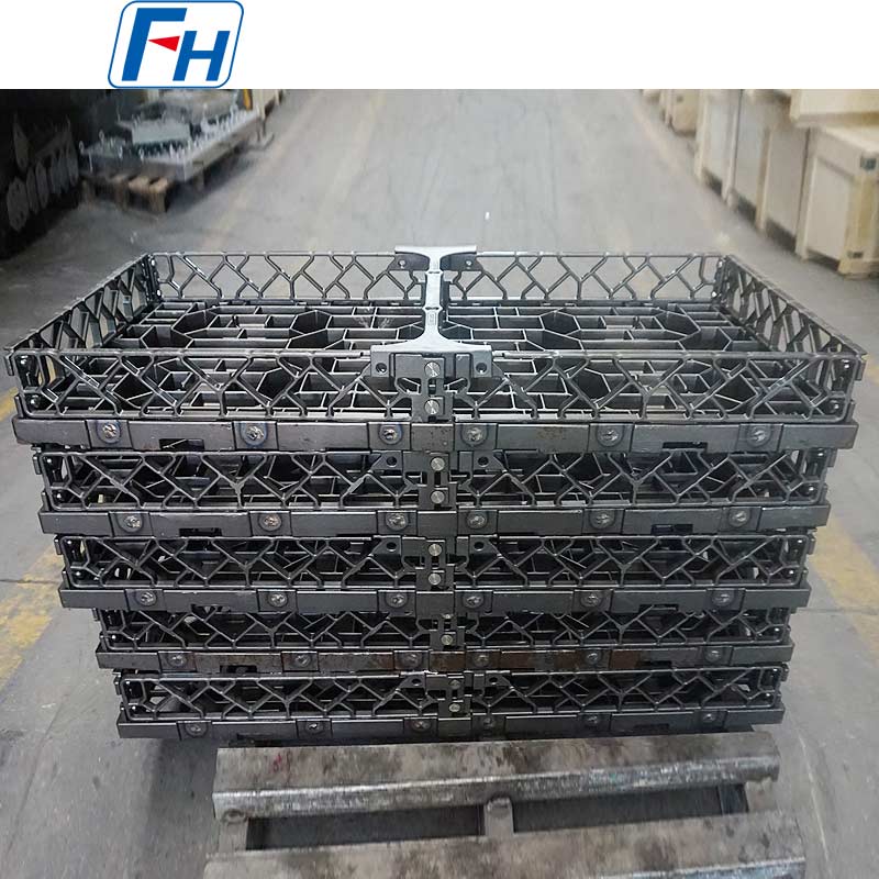2.4879 Box-type Resistance Furnace Heat Treatment Basket Angkop para sa Heat Treatment ng mga Fasteners/Stamped Parts | FH®