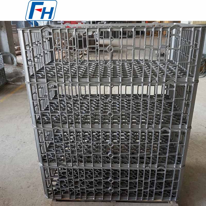 Heat Treatment Baskets ang Mesh Structure para sa Continuous Mesh Belt Furnace | FH®