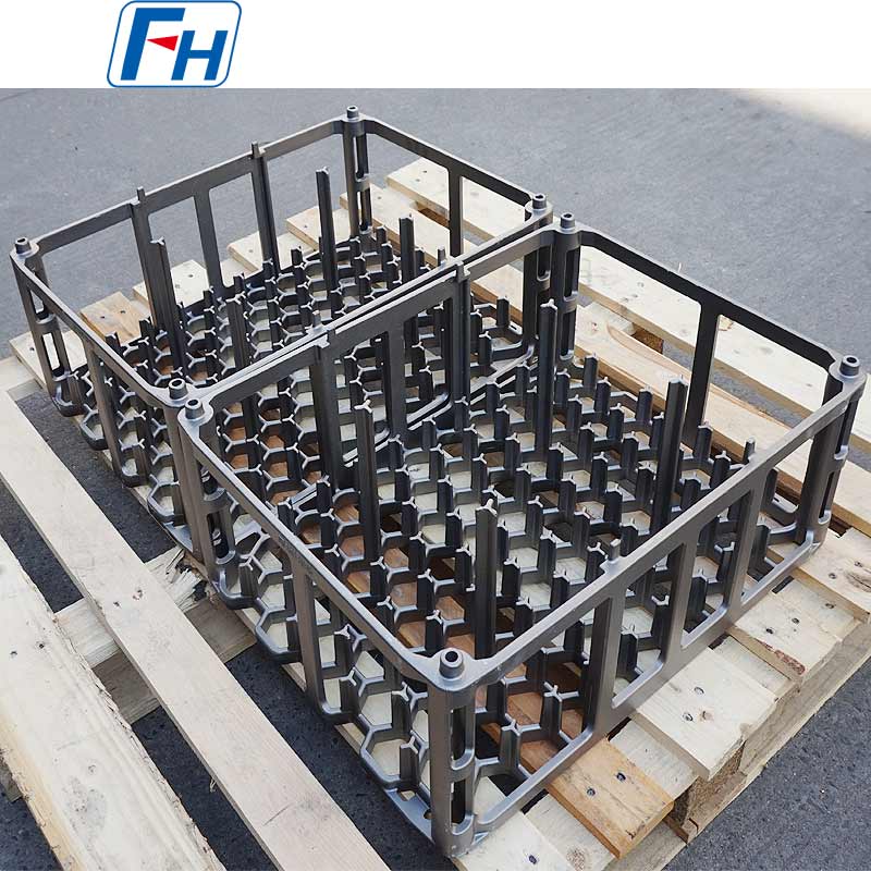 HU+Nb Katamtamang temperatura na Charge Heat Treatment Basket para sa Box-type na Furnace | FH®