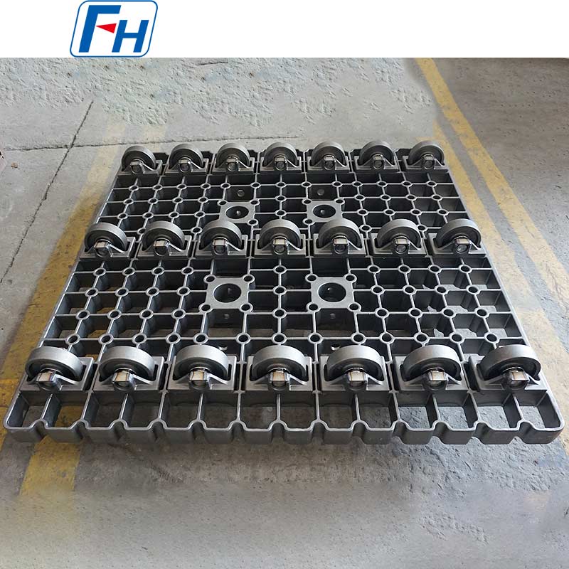 Mga Tray ng Heat Treatment na may Mga Roller para sa Mga Tuloy-tuloy na Furnace | FH®