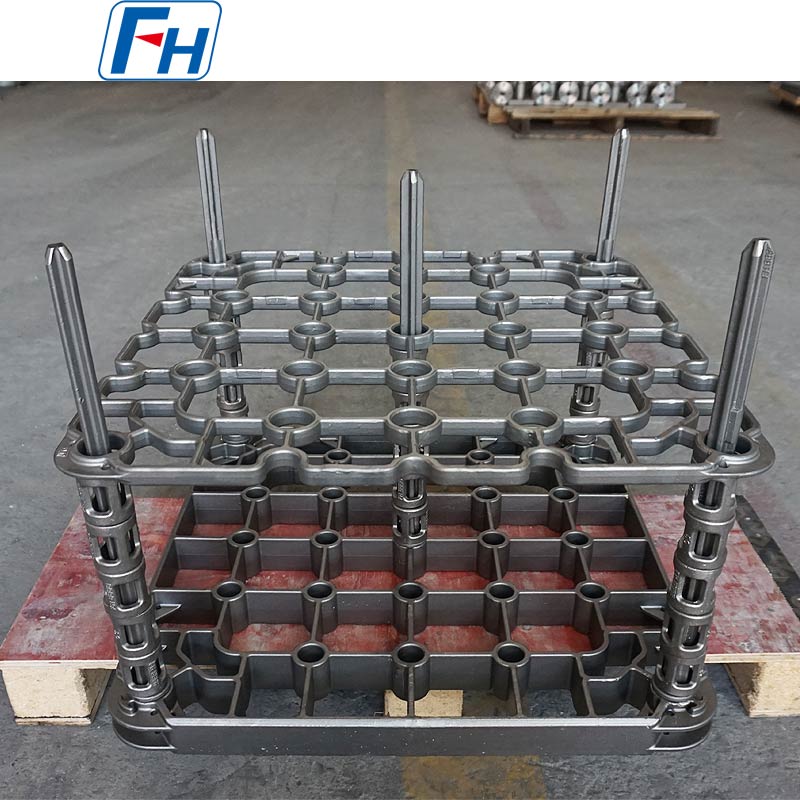 1.4848 Alloy Oil-Cooled Tray Fixtures Angkop para sa Box-Type Furnaces | FH®