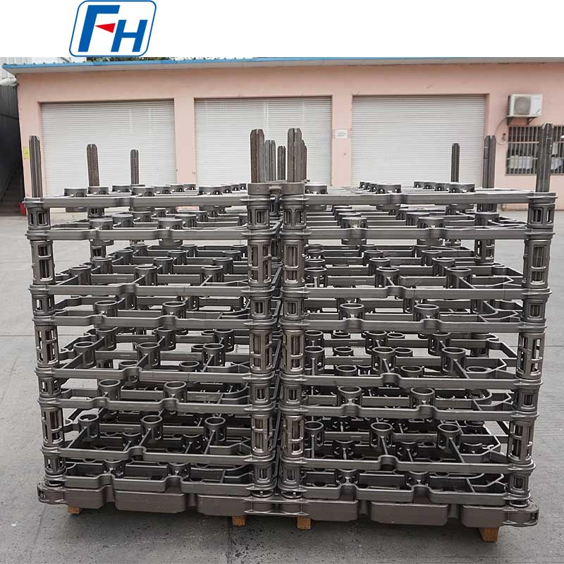 Ang Ipsen Heat Treatment Furnaces ay gumagamit ng HK Heat Treatment Fixtures para sa Heat Treating Automotive Engine Shafts | FH®