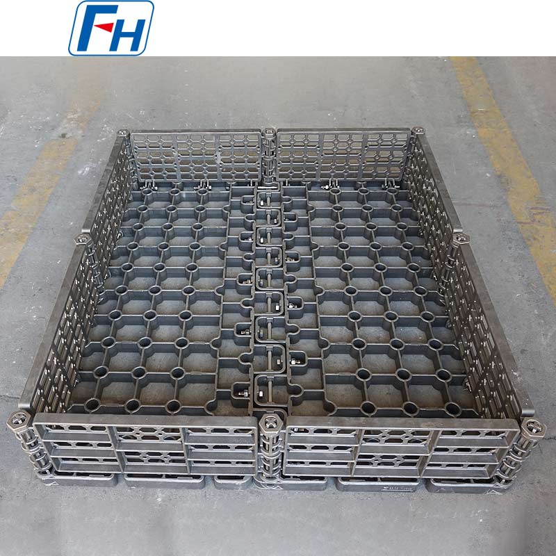 FH® Oil-cooled Heat Treatment Charging Basket para sa Roller Hearth Furnace