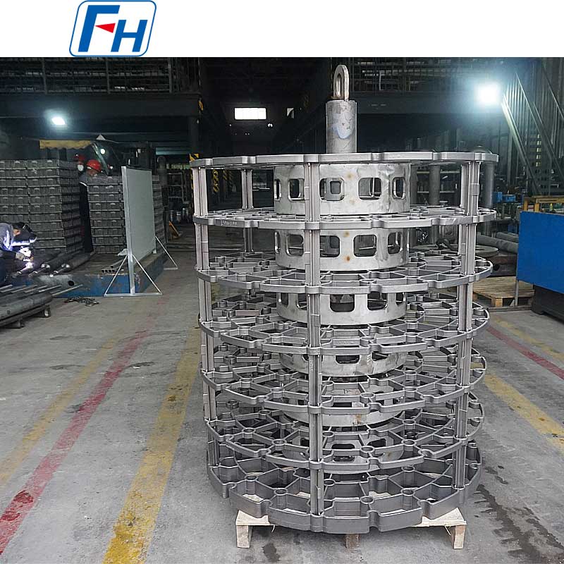 FH® Cr25Ni20 Heat Treatment Fixtures para sa AFC Well-type Furnace