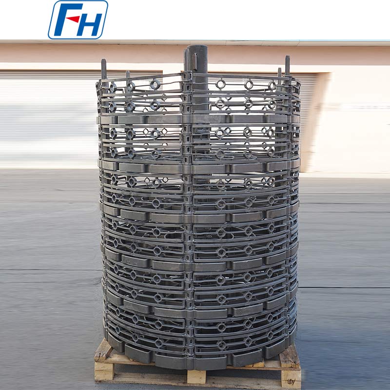 FH® 1.4848 Well-type Furnace Fixture para sa Heat Treatment ng U-shaped na mga Bahagi