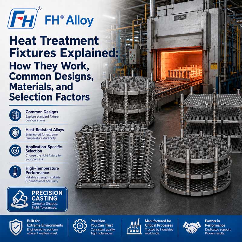 Ipinaliwanag ang Mga Heat Treatment Fixture: Paano Sila Gumagana, Mga Karaniwang Disenyo, Materyal, at Mga Salik sa Pagpili