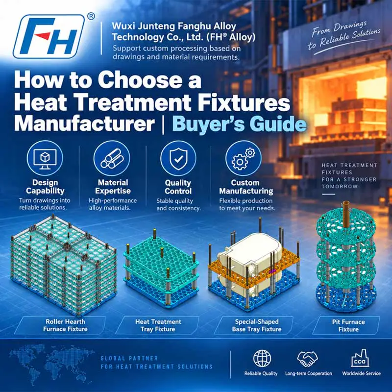 Paano Pumili ng isang Manufacturer ng Heat Treatment Fixtures | Gabay ng Mamimili