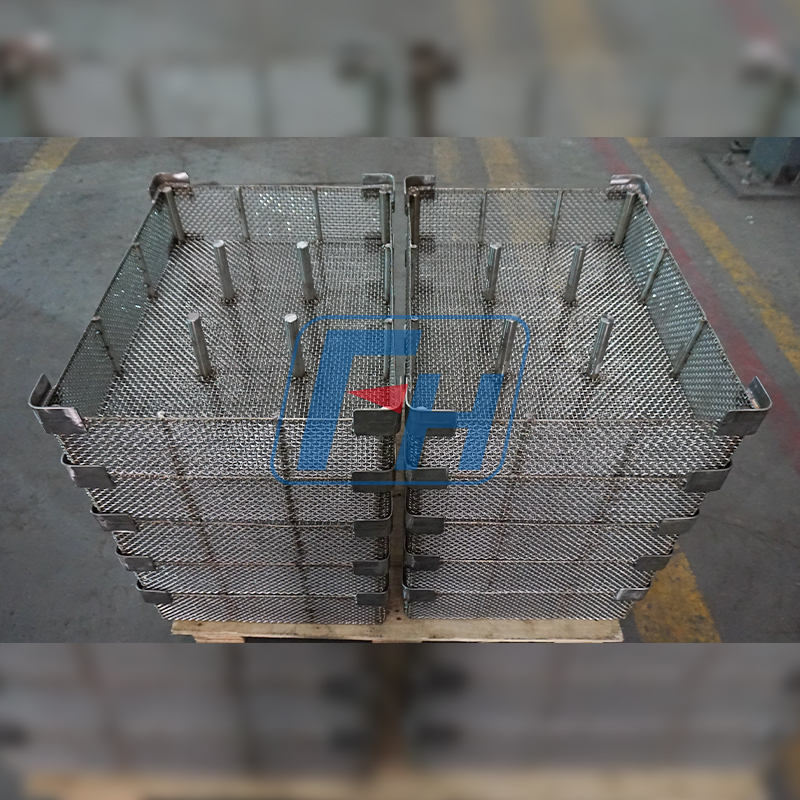 592x445x120mm Mga Welding Basket