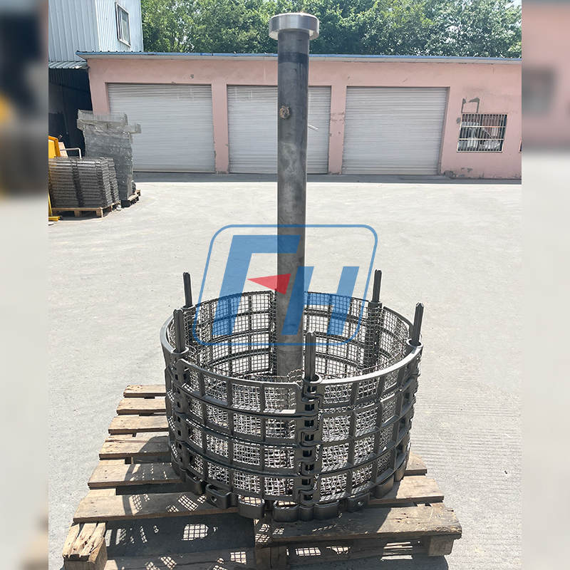 Heat Treatment Fixture para sa Pit Furnace