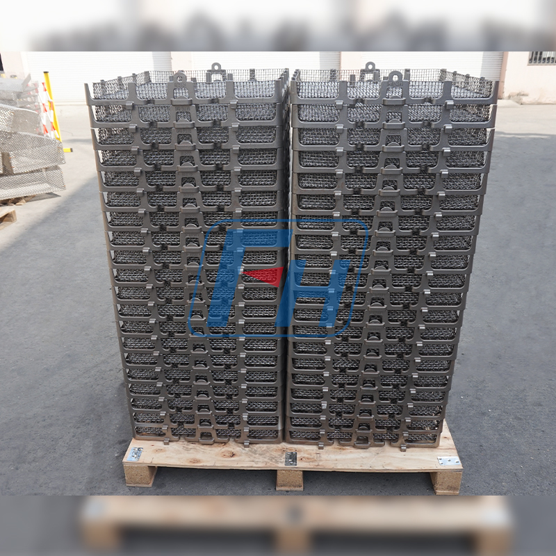 650x580x90mm Heat Treatment Basket para sa Vacuum Furnace