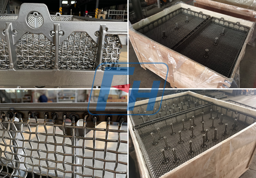 Heat-treatment Furnace Basket na May Wire Mesh Patungo sa Türkiye